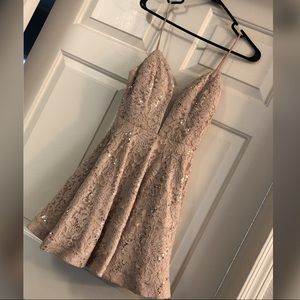Formal Champagne Dress